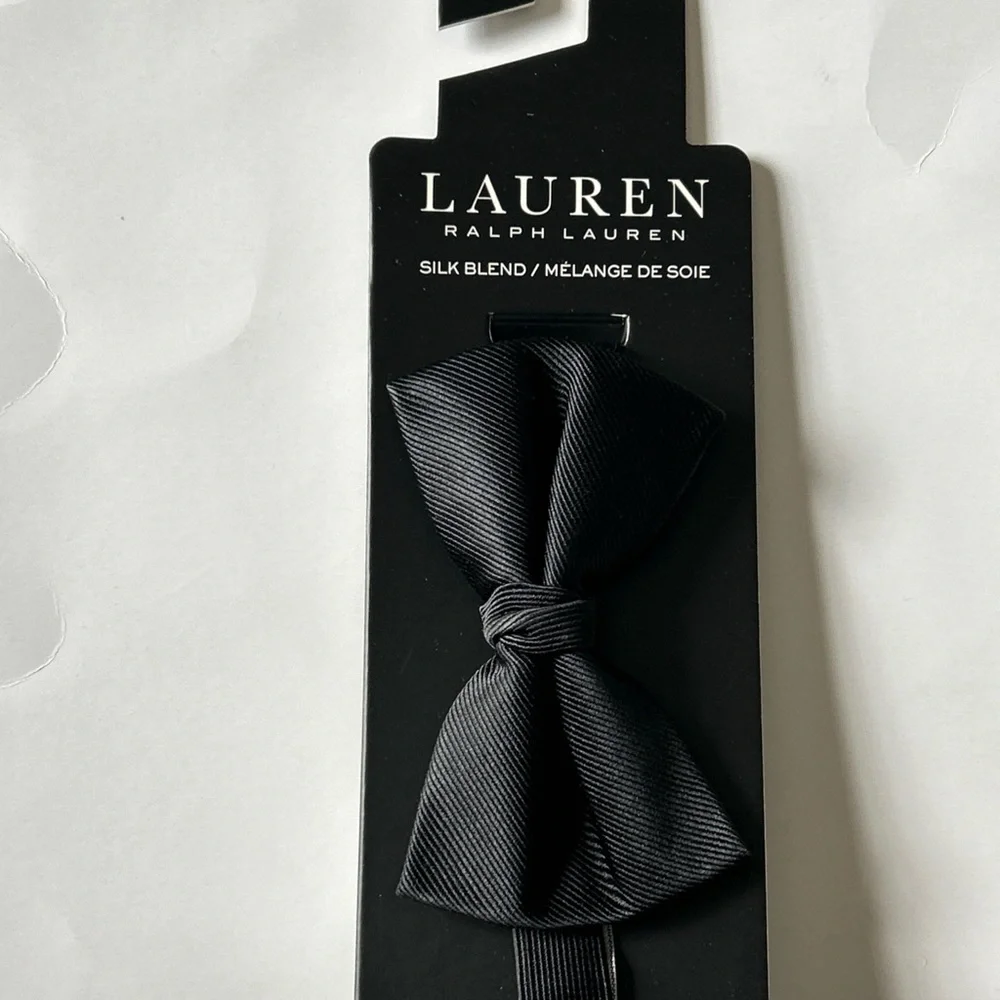 Lauren Ralph Lauren Boys Silk Blend Bow Tie. One Size New with Tag